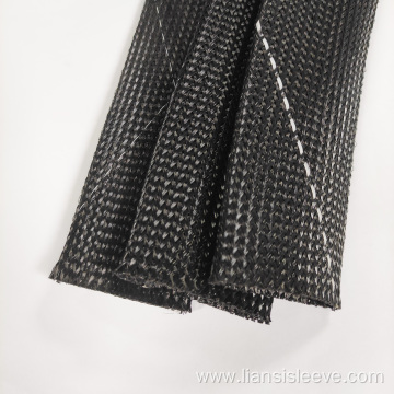 Nylon fiber expandable braided cable sleeves